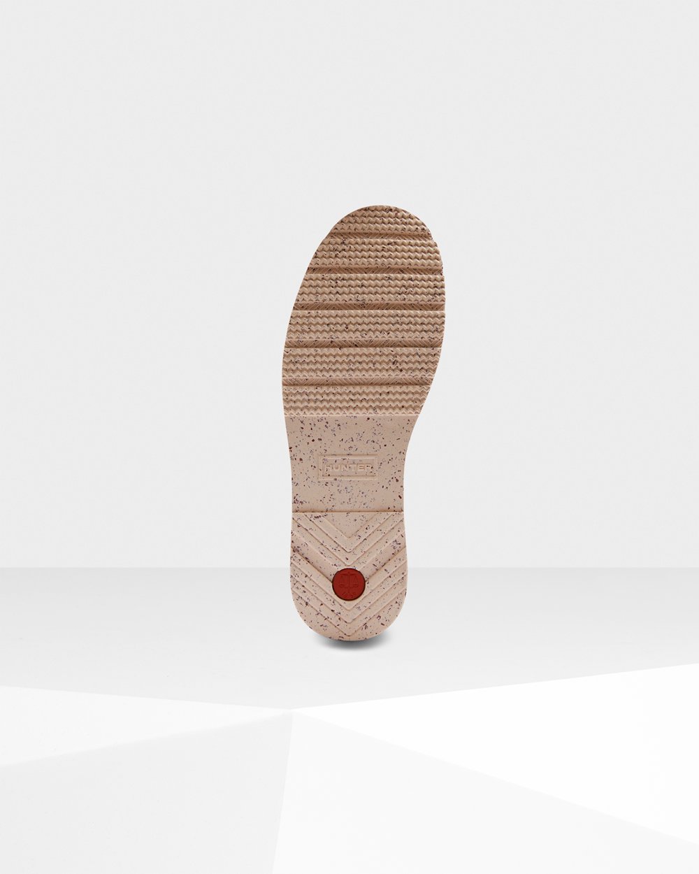 Play Botas Hunter Mujer Gris Rosas/Gris Rojas Original Short Speckle Rain 840375-OZE